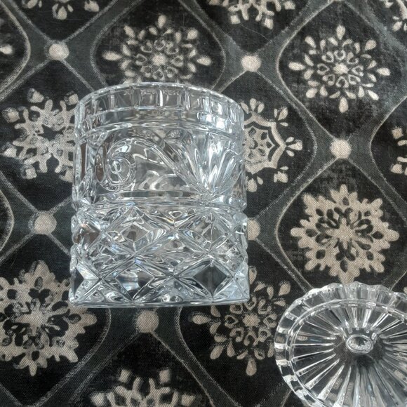 Vintage Crystal Clear Industries Coventry Crystal Candy Jar - Picture 2 of 6